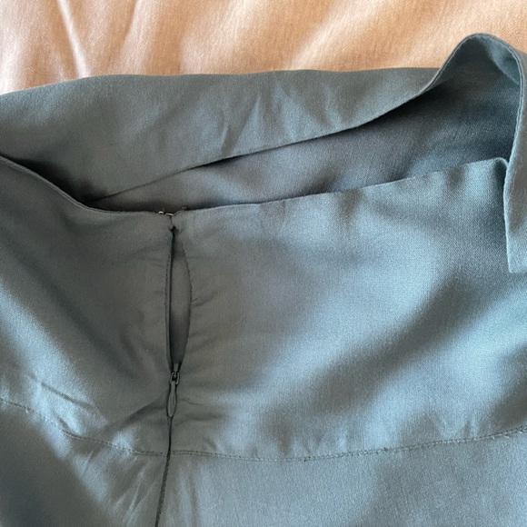 O'Neill Ambrosio High-Low Maxi Skirt MEDIUM  Dark Sage Green - Picture 6 of 10